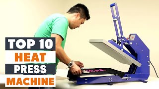 Top 10 Best Heat Press Machines in 2024  Expert Reviews Our Top Choices [upl. by Tepper934]