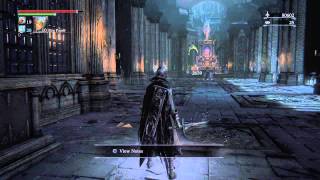 Bloodborne Eileen The Crow Final Encounter amp how to glitch cheese hunter boss [upl. by Ange]