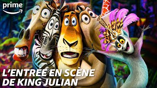 Voici KING JULIAN   Madagascar  Prime Video [upl. by Heidy]