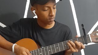 මිහිරාව ආවා Nisula Bimsath Guitar cover [upl. by Eednus]