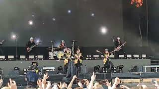 Electric Callboy x Babymetal RATATATA live Rock im Park Nürnberg Utopia Stage 07062024 [upl. by Artimid]