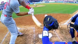 Catcher Interference Caught on Ump Cam [upl. by Omle]