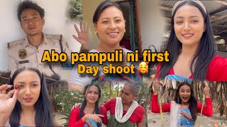 🥰Abo pampuli ni first day shoot😊😍…Baksa soufwilaibai AnghaPUJA BORO Jwhwlao Jangila ni bts❤️ [upl. by Oiraved]