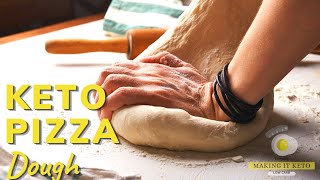 Keto Low Carb Pizza Dough [upl. by Belloir]