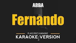 FERNANDO  ABBA HD Karaoke [upl. by Levina]