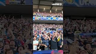 Fans Deliver INCREDIBLE Scotland National Anthem 😍🔊 [upl. by Yemiaj754]