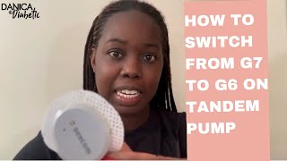 Transitioning from Dexcom G7 to G6 on Tandem’s Tslim Pump A StepbyStep Guide [upl. by Ailahtan845]