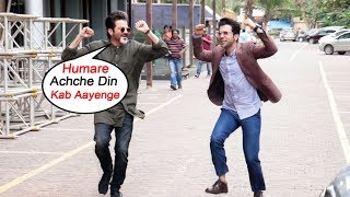 Anil Kapoors MAD FANCE With Rajkumar Rao During Fanney Khan Promotions [upl. by Tammany]