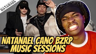 Canadian Reacts To Natanael Cano  BZRP Music Sessions 59  Spanish Subtitles [upl. by Nanam]