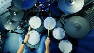 U2  With Or Without You Live In Paris Drum Cover Roland TD30 [upl. by Vergne]