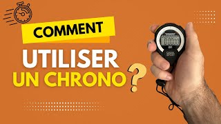 Tuto Comment utiliser un chronomètre [upl. by Neelrad]