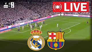 Real Madrid vs Barcelona LIVE  El clásico LaLiga 202425  Full Match Streaming [upl. by Adnohsor]