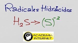 Radicales Hidrácidos [upl. by Bern]