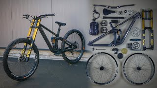 DREAM BUILD MTB Transition Spire 2023  Custom Bike Build  Dual Crown [upl. by Atoiyanap]