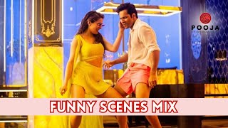 कुली नं 1 Funny Scenes Mix  Part 3 [upl. by Ahsinra]