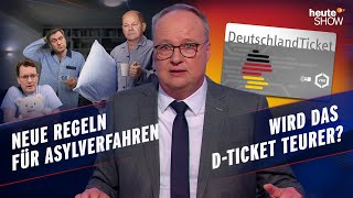 Asylpolitik War der Migrationsgipfel wirklich „historisch“  heuteshow vom 10112023 [upl. by Friede]