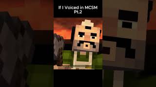 If I Voiced in MCSM pt 2 shorts [upl. by Gagliano]