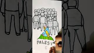 The Childrens Of Palestine Art Dying And The World Remains Silent😞😔SadArtShortsTrendingViral [upl. by Ness]