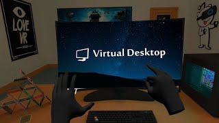 Mega Tutorial do Virtual Desktop Dicas de otimização Conecte seu PC ao Quest Pico Vive [upl. by Alonzo]