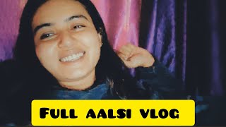 Full Aalsi Vlog 😜 Mere aals ka ilaaj nhi 251 vlog [upl. by Winna439]