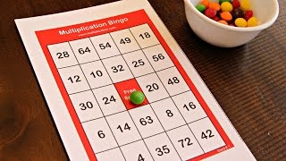 BINGO with Multiplication com [upl. by Ennirak]