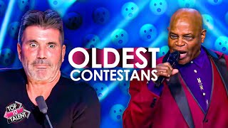 OLDEST Contestants On Got Talent [upl. by Corly58]