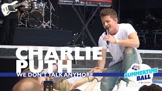 Charlie Puth  We Dont Talk Anymore Live At Capital’s Summertime Ball 2017 [upl. by Gow547]