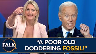 quotA Poor Old Doddering FOSSILquot  President Biden BLASTED Over Disaster Press Conference [upl. by Scriven]