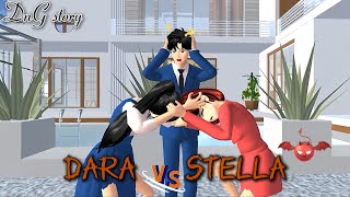 DnG story 6  DARA VS STELLA   DRAMA SAKURA SCHOOL SIMULATOR [upl. by Ellenyl659]