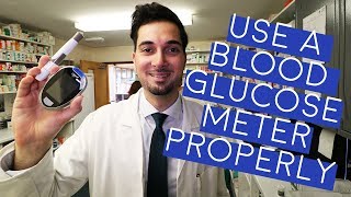 How To Test Blood Sugar  How To Use Glucometer  How To Check Blood Glucose  2018 [upl. by Blum409]