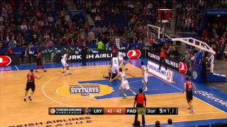 Highlights Lietuvos Rytas VilniusPanathinaikos Athens [upl. by Goddart]