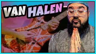 First Time Seeing Eddie Van Halen  Eruption Guitar Solo Reaction [upl. by Licha]