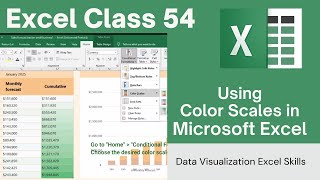 Using Color Scales in Excel Enhance Data Visualization [upl. by Asilehc]