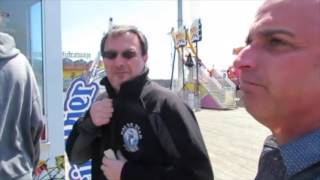 Casino Pier Roller Coaster Hydrus Opening Day May 6 2017 Seaside Heights New Jersey [upl. by Irrok]