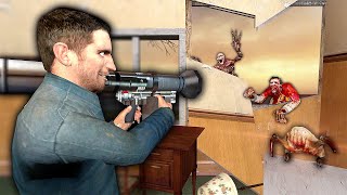 DEFENDING Our House From ZOMBIES  Gmod VR Multiplayer Garrys Mod VR [upl. by Paucker]