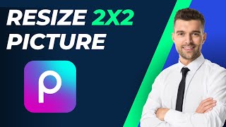 How To Resize 2x2 Picture In Picsart  Tutorial [upl. by Mayce456]