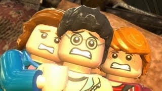 LEGO Harry Potter Years 57 Walkthrough Part 24  Year 7 Deathly Hallows  Fiendfyre Frenzy [upl. by Yenruogis]