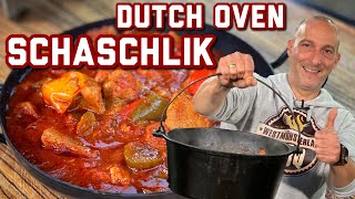 Dutch Oven Schaschlik  Westmünsterland BBQ [upl. by Polak]