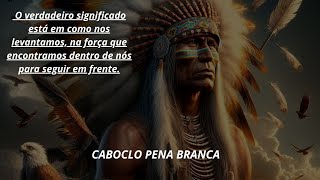 Mensagem de Força do Caboclo Pena Branca Levante se depois da queda [upl. by Reiko]