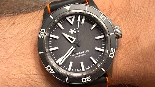 Christopher Ward C60 Trident Lumiere Watch Review  Great Diver with great Lume English [upl. by Niarb]