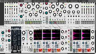 Learning  Random Sampler  Audible Istruments  VCV Rack [upl. by Newbill]