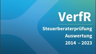 Verfahrensrecht in der Steuerberaterprüfung 2014 – 2023 [upl. by Leuams]