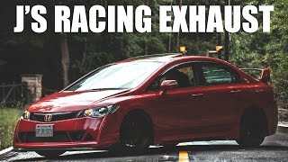 Js Racing 70RR Exhaust  Daily driving and WOT  PT2 [upl. by Nirual621]