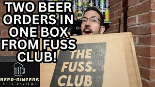 Two beer orders in one box from Fussclub  Beer haul unboxing [upl. by Enert]