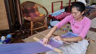 Craft Workshop Chiang Mai  Create Your Own Woven Textile [upl. by Atirrehs818]