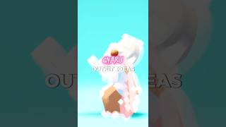 roblox gyaru outfit ideas ≧∀≦ roblox [upl. by Caswell713]