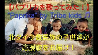 【パプリカを歌ってみた】北タイ少数民族の子供達が今年最後の応援歌をお届け！Thai Tribe kids sung quotPaprikaquot 🎵Song by Kenshi Yonezu 米津玄師 [upl. by Nitnert647]