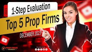 Top 5 Prop Firms Master Trading with a 1Step Evaluation propfirms [upl. by Leamhsi218]