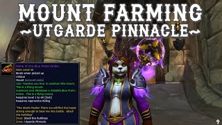 Utgarde Pinnacle  Mount Farming  World of Warcraft [upl. by Roux602]