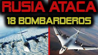 🔴 18 BOMBARDEROS RUSOS SOBRE UCRANIA 🔴 RUSIA LANZA EL ATAQUE MAS DEVASTADOR DE LA GUERRA 🔴 [upl. by Vitale]